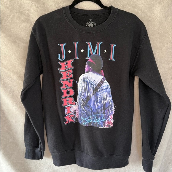 Authentic Original Vintage Style Other - Authentic Original Black Jimi Hendrix Sweatshirt